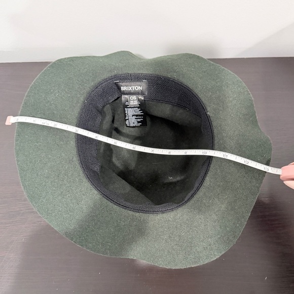Brixton Green Fedora 100% Wool Hat main image 5